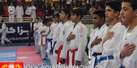 پایان رقابت های جوانان و نوجوانان کاراته وان پسران ایران